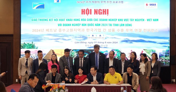 Các tỉnh Tây nguyên kết nối xuất khẩu hàng hóa qua Hàn Quốc