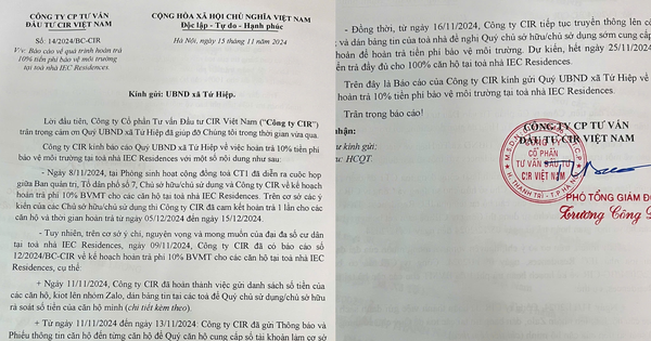 Buộc doanh nghiệp vận hành toà nhà tự tiện thu phí môi trường hoàn tiền cho cư dân