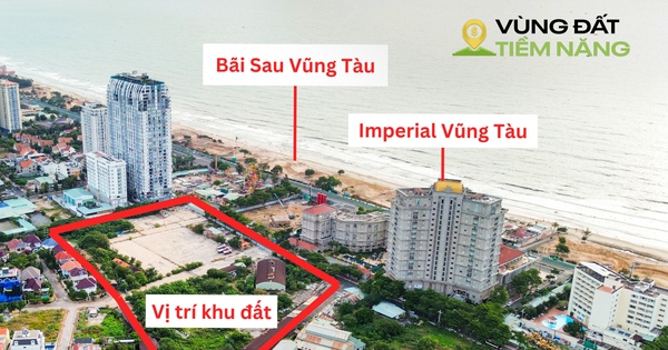 Cận cảnh khu "đất vàng" nằm cạnh bãi biển Vũng Tàu,chuẩn bị đấu giá làm khu thương mại, dịch vụ du lịch cao cấp