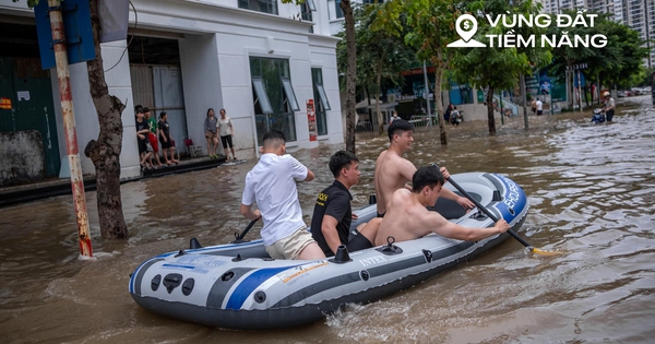 "Làng" biệt thự triệu đô hễ mưa là ngập bất ngờ đổi thay nhờ đoạn đường 200m nối với đại đô thị của Vinhomes