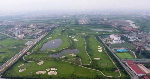 Hà Nội giao thêm 6,4ha đất cho doanh nghiệp làm khu biệt thự sân golf