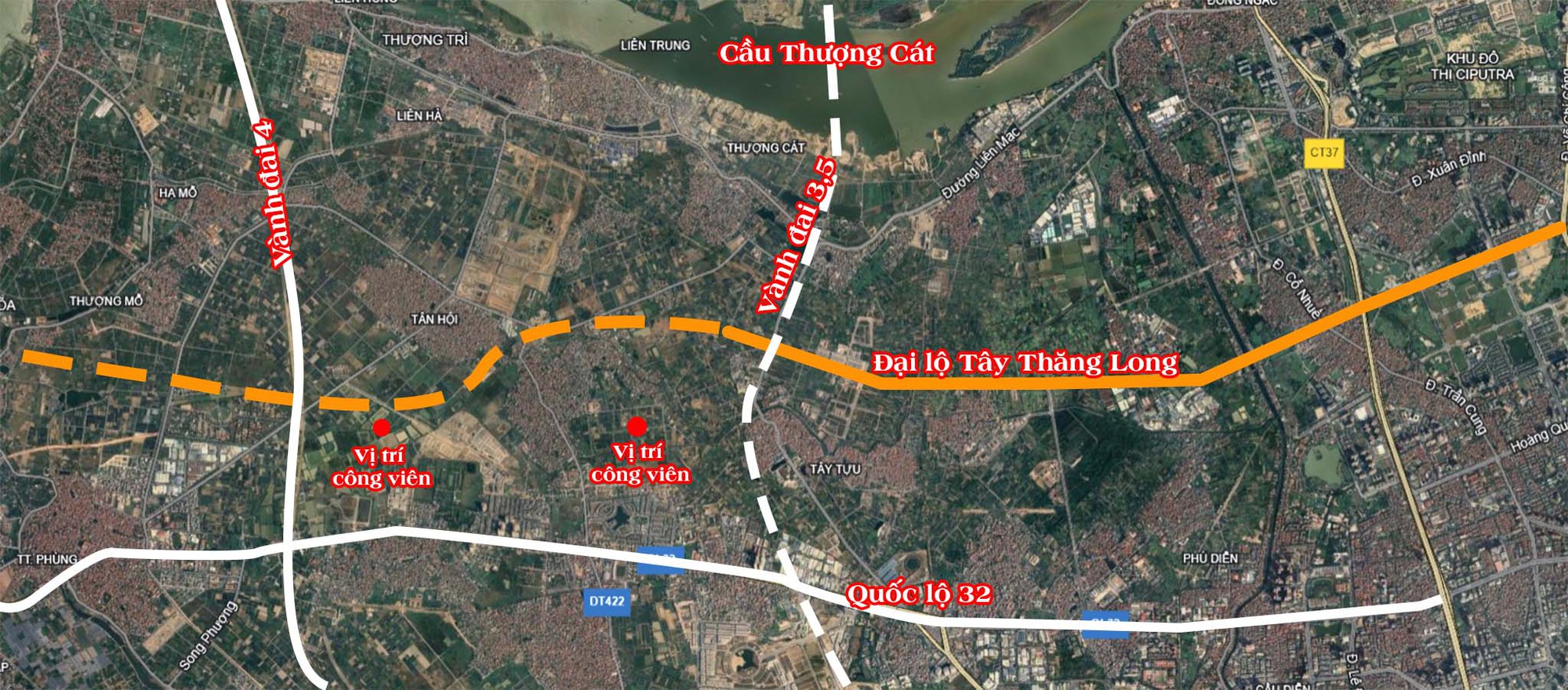 Loạt ông lớn nhập "cuộc đua" Đan Phượng: TTTM Vincom vừa xây dựng, bệnh viện quốc tế 5 sao ứng dụng công nghệ AI đã được khởi công - Ảnh 1
