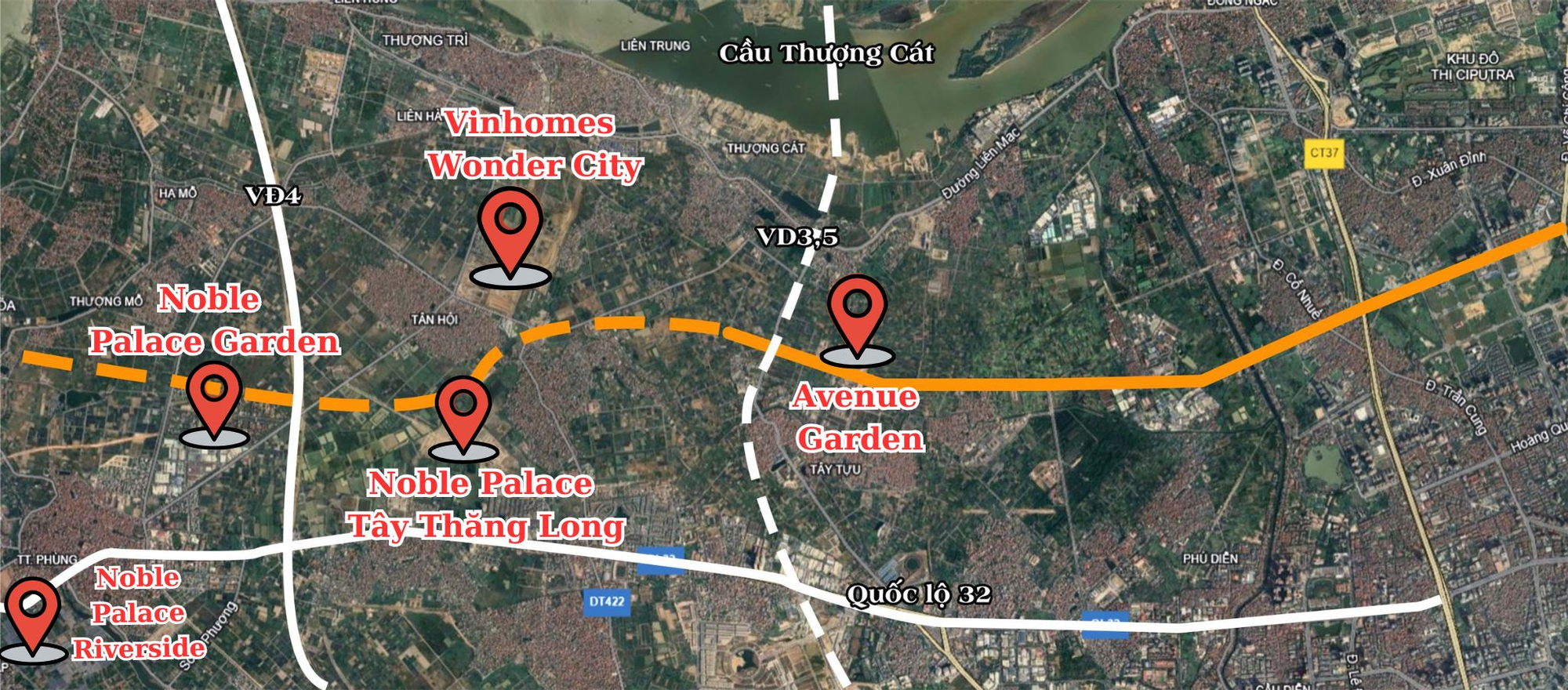 Loạt ông lớn nhập "cuộc đua" Đan Phượng: TTTM Vincom vừa xây dựng, bệnh viện quốc tế 5 sao ứng dụng công nghệ AI đã được khởi công - Ảnh 3