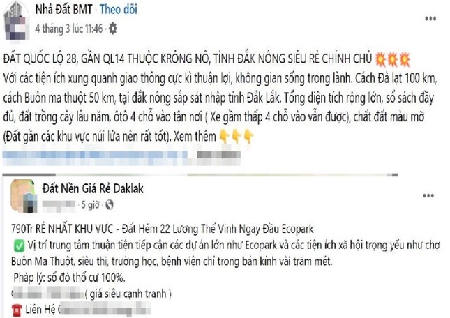 Bất động sản Đắk Lắk bất ngờ ‘sốt nóng’ theo tin đồn - Ảnh 1