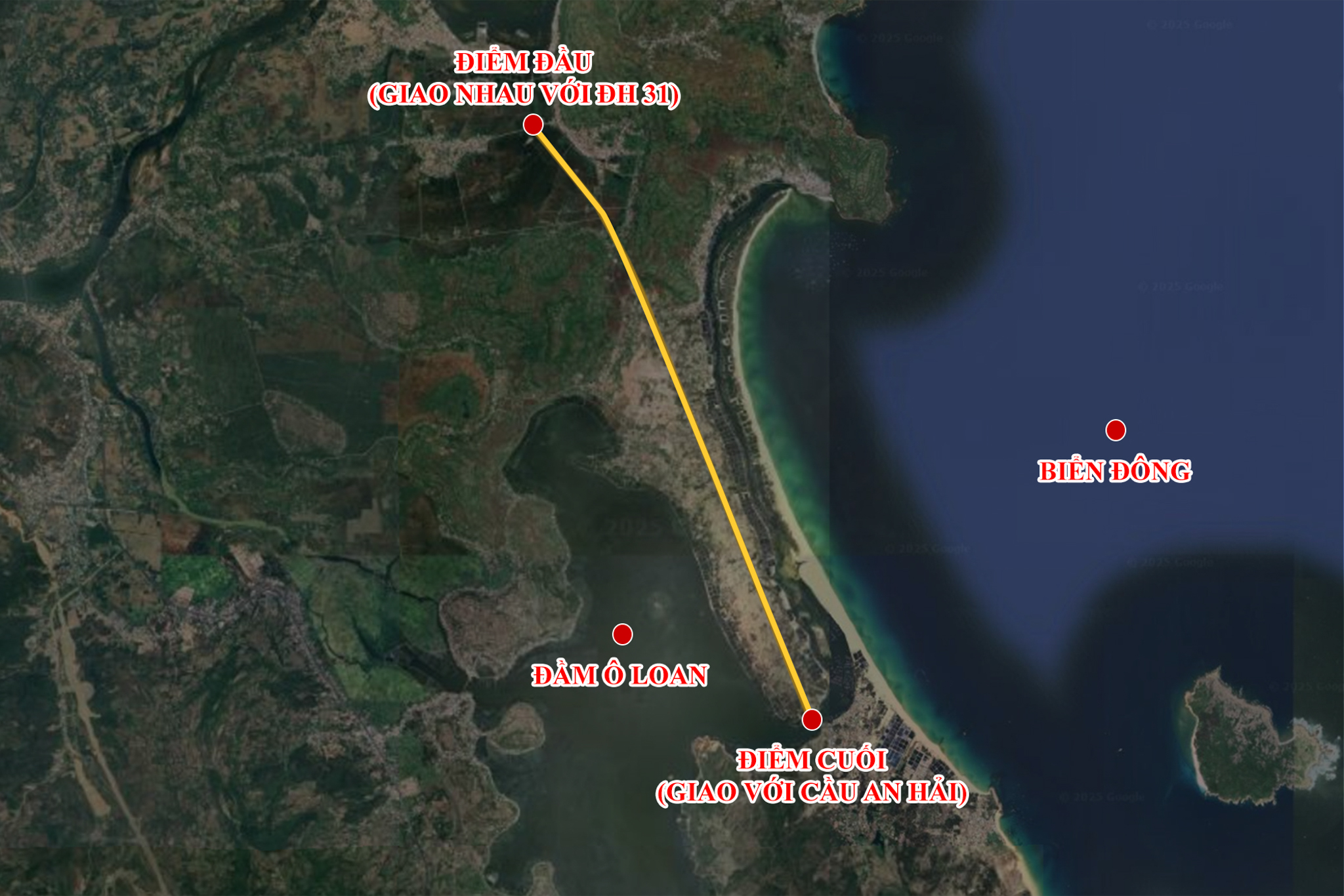 Toàn cảnh tuyến đường đang xây dựng qua “thiên đường hải sản”, đang được mời gọi đầu tư 2 dự án 5.700 tỷ đồng - Ảnh 1