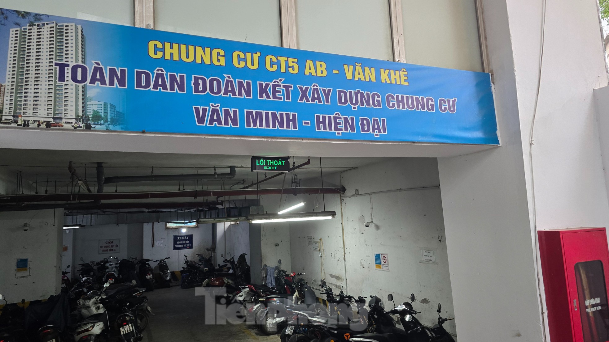 Cận cảnh nhiều chung cư, văn phòng tại quận Hà Đông chưa nghiệm thu PCCC đã đưa vào hoạt động - Ảnh 10