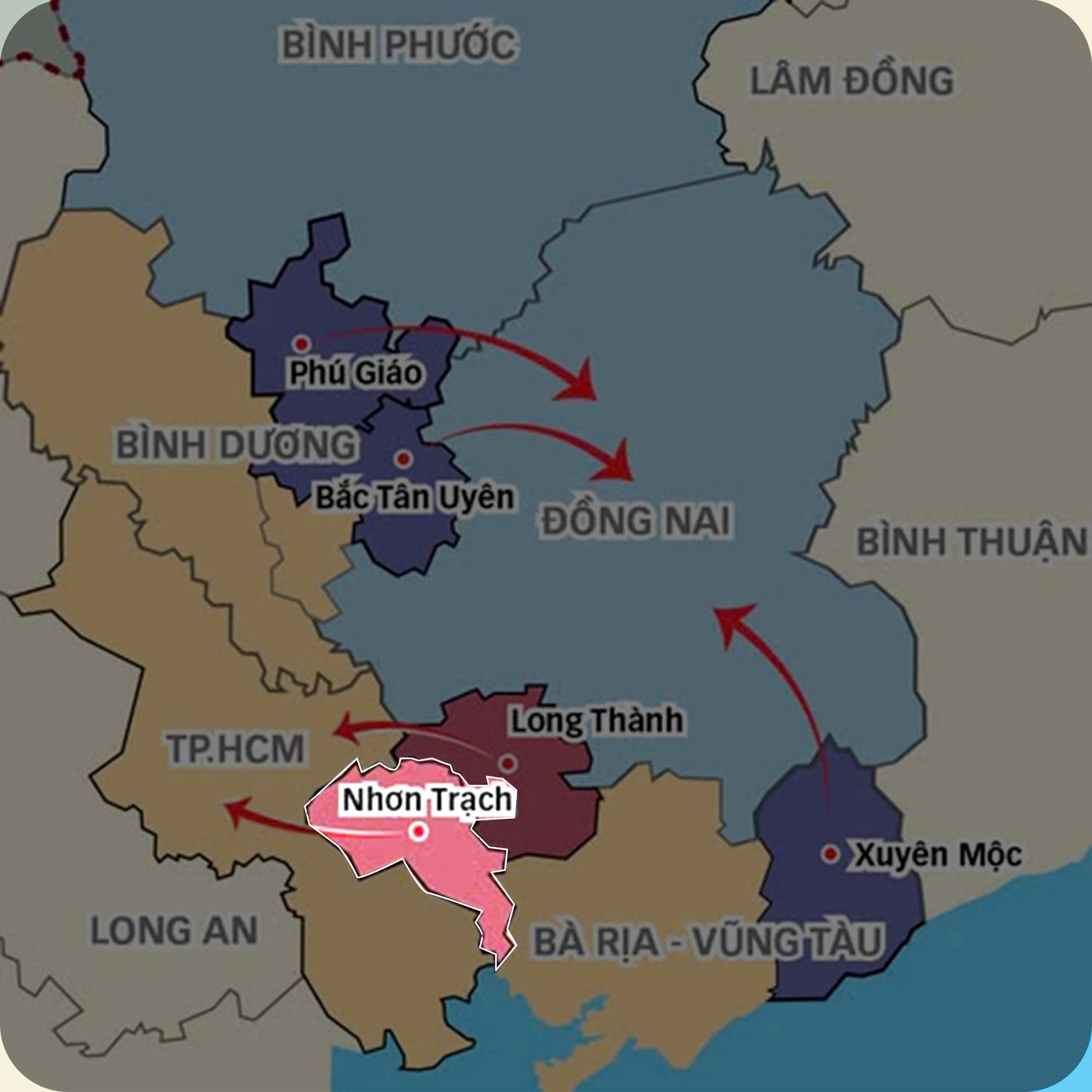 Khu vực phát triển công nghiệp mạnh nhất tỉnh Đồng Nai, là “cửa ngõ” giao thương trực tiếp với Tp.HCM, liên tục đón tin vui hạ tầng - Ảnh 2