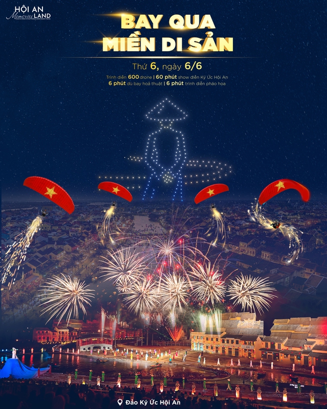 Từ sân khấu đến bầu trời: Ký Ức Hội An thắp sáng đêm hè miền di sản - Ảnh 1