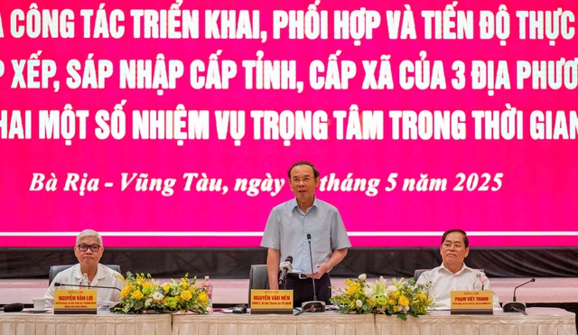TP HCM, Bình Dương, Bà Rịa - Vũng Tàu họp bàn đề án hợp nhất đơn vị hành chính - Ảnh 1