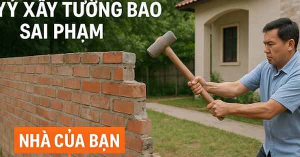 Hàng xóm xây tường lấn đất, gia chủ có quyền tự tháo dỡ không?