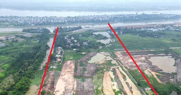 Cầu đầu tiên tại Hà Nội vượt cả sông Hồng và sông Đuống