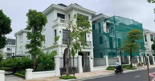 Giá rao bán biệt thự, liền kề tại một khu đô thị ở Hà Nội lên tới 750 triệu đồng/m2