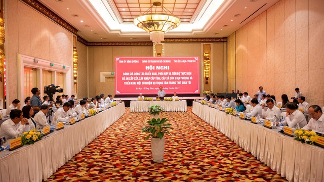 TP HCM, Bình Dương, Bà Rịa - Vũng Tàu họp bàn đề án hợp nhất đơn vị hành chính - Ảnh 3