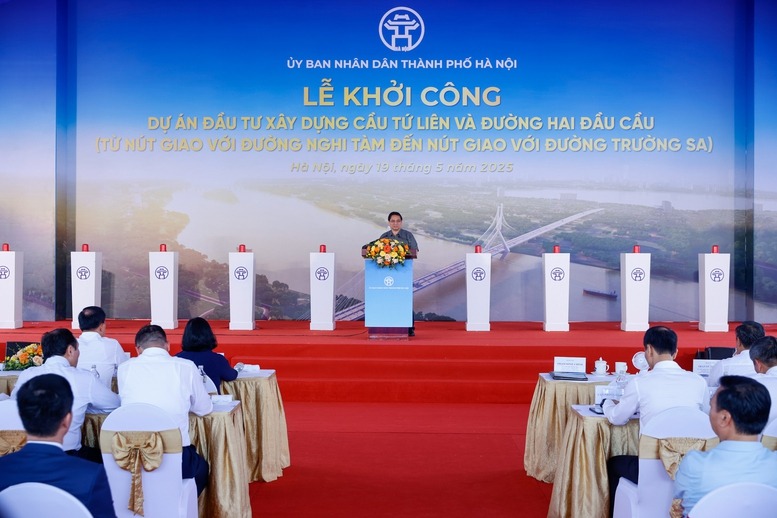 Chốt tên doanh nghiệp trúng gói thầu gần 10.800 tỷ xây cầu Tứ Liên mà Thủ tướng "lệnh" hoàn thành trong 24 tháng - Ảnh 1