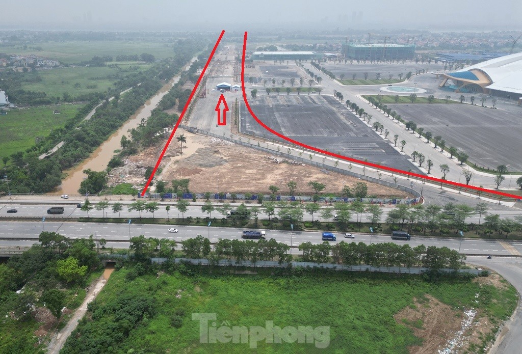 Cầu đầu tiên tại Hà Nội vượt cả sông Hồng và sông Đuống - Ảnh 1