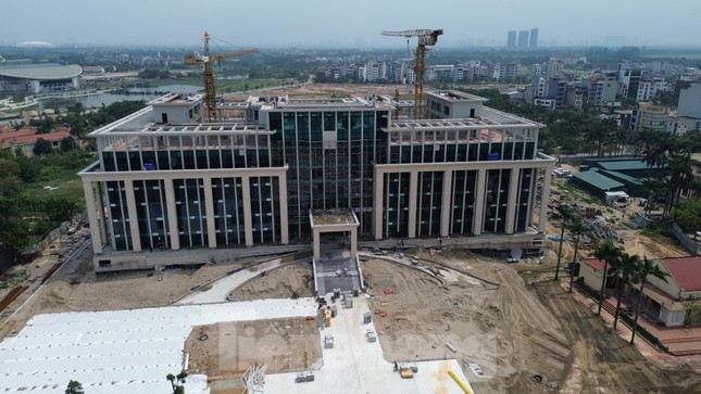 Hà Nội: Dự án trung tâm hành chính huyện hơn 530 tỷ đồng sẽ được sử dụng làm trụ sở xã - Ảnh 7