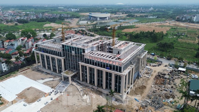 Hà Nội: Dự án trung tâm hành chính huyện hơn 530 tỷ đồng sẽ được sử dụng làm trụ sở xã - Ảnh 8