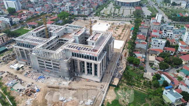 Hà Nội: Dự án trung tâm hành chính huyện hơn 530 tỷ đồng sẽ được sử dụng làm trụ sở xã - Ảnh 10