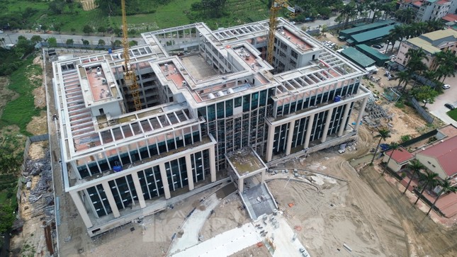 Hà Nội: Dự án trung tâm hành chính huyện hơn 530 tỷ đồng sẽ được sử dụng làm trụ sở xã - Ảnh 9