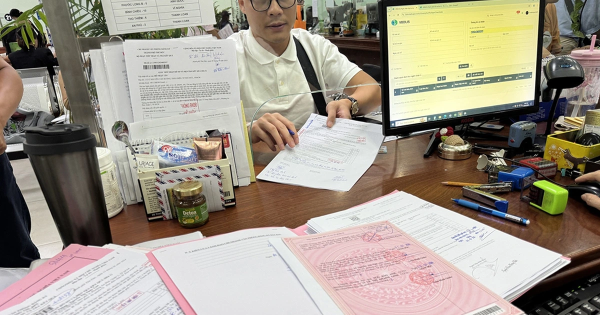 Đề xuất chuyển cấp sổ hồng về xã