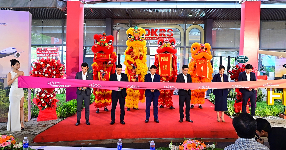 FIATO AIRPORT CITY khai trương Sales Gallery với diện mạo mới