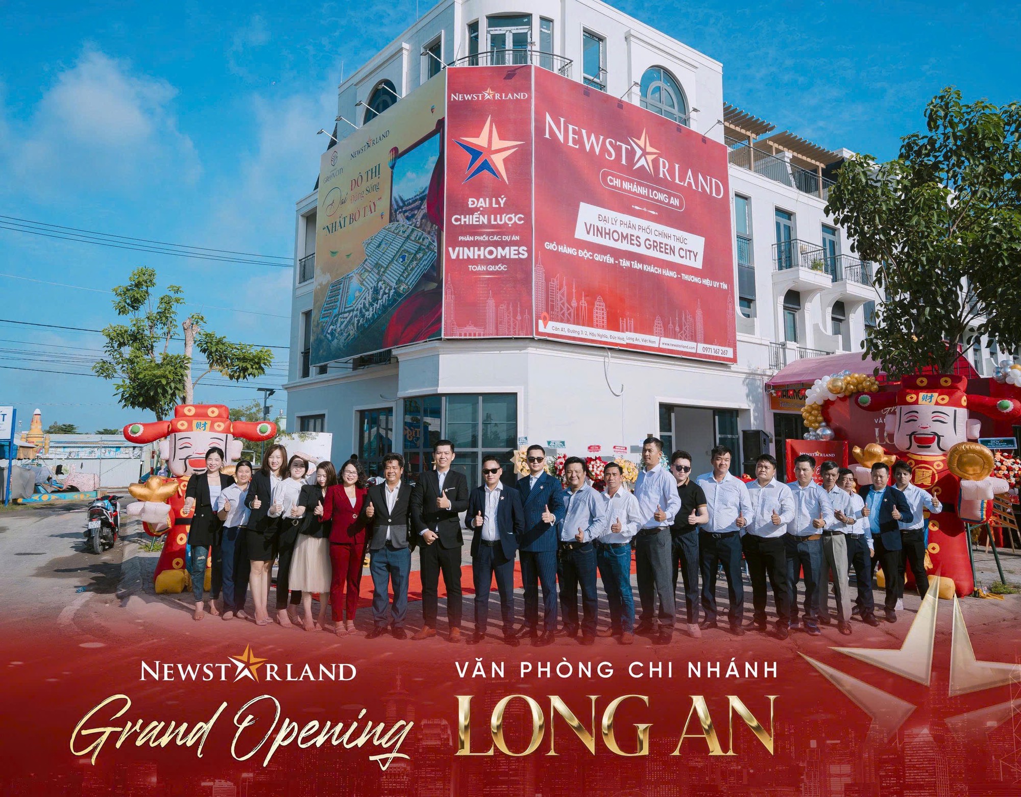 NewstarLand khai trương văn phòng Long An, chinh phục đỉnh cao cùng Vinhomes Green City - Ảnh 3