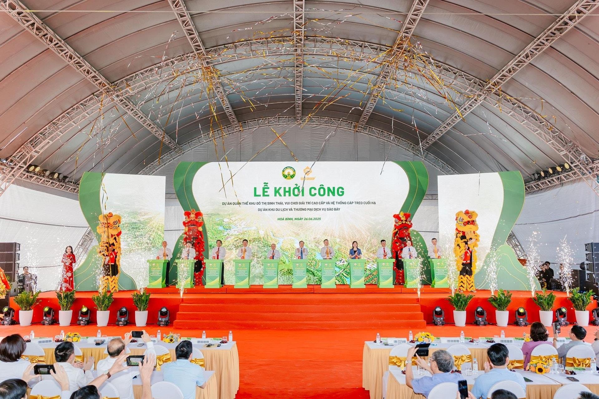 Sun Group tiến về Hòa Bình, khởi công Tổ hợp nghỉ dưỡng khoáng nóng 21.000 tỷ đồng, quy mô gần 600ha lớn nhất miền Bắc - Ảnh 1