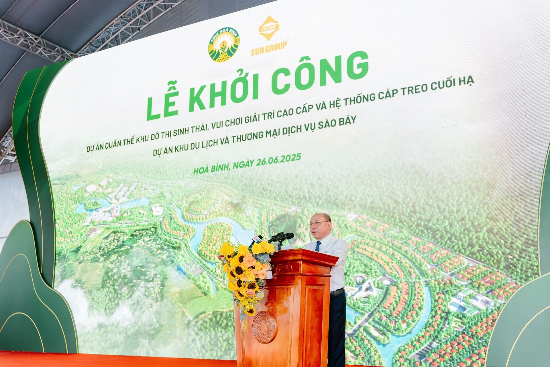 Sun Group tiến về Hòa Bình, khởi công Tổ hợp nghỉ dưỡng khoáng nóng 21.000 tỷ đồng, quy mô gần 600ha lớn nhất miền Bắc - Ảnh 6