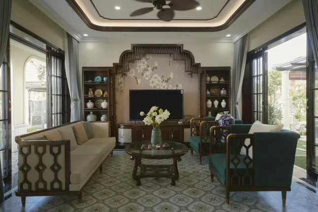 Căn Villa phong cách Indochine được lấy cảm hứng từ người bà kính yêu - Ảnh 10