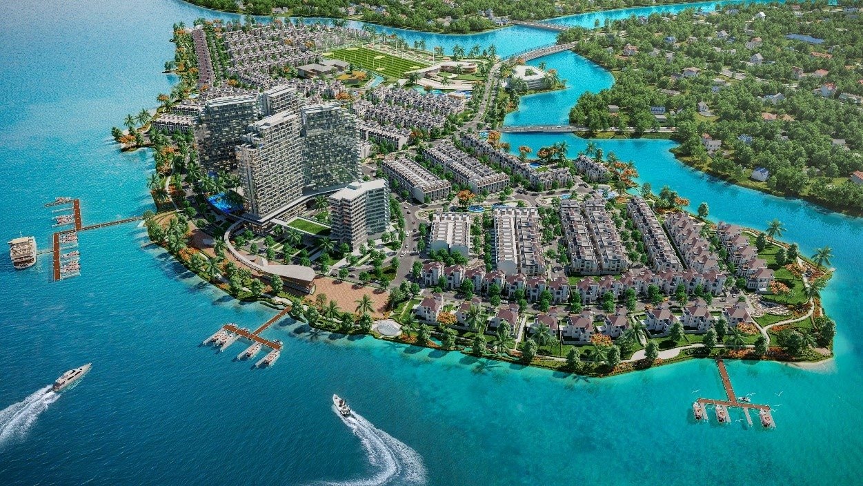 Không chọn đất vàng, Vinhomes, Nam Cường, TTC, Kusto… quyết rót nghìn tỷ xây hàng trăm biệt thự, căn hộ ở “đảo” nổi giữa lòng thành phố - Ảnh 1