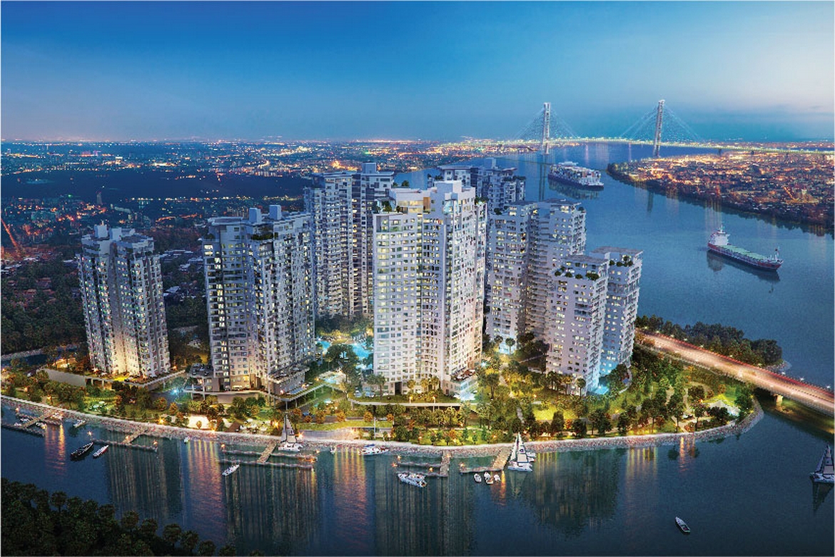 Không chọn đất vàng, Vinhomes, Nam Cường, TTC, Kusto… quyết rót nghìn tỷ xây hàng trăm biệt thự, căn hộ ở “đảo” nổi giữa lòng thành phố - Ảnh 3