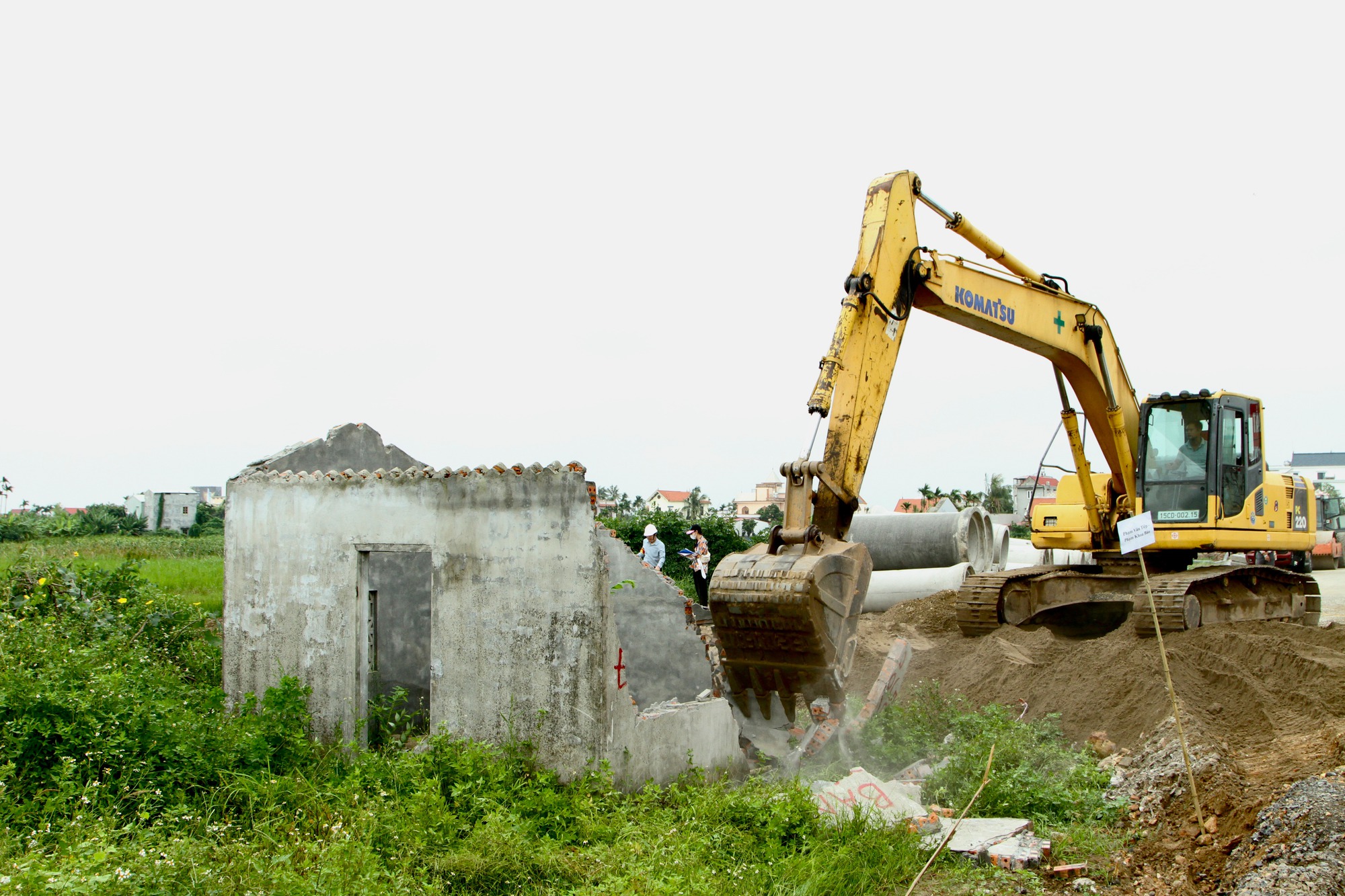 Một quận của Hải Phòng cưỡng chế thu hồi đất để triển khai 2 dự án trọng điểm, trong đó có dự án KĐT hơn 23.000 tỷ đồng của Vinhomes - Ảnh 1
