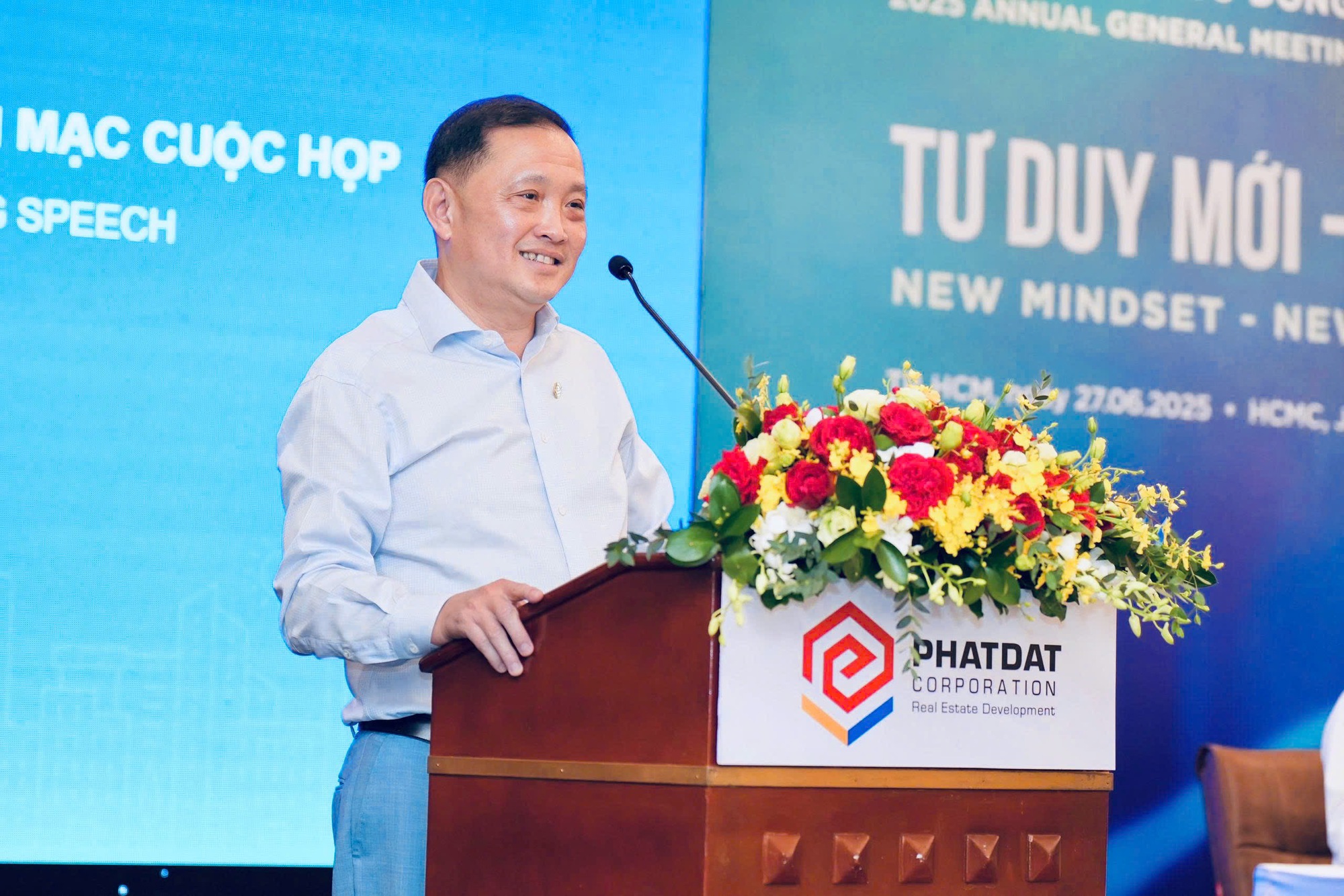 Chủ tịch Phát Đạt: Sau khi sáp nhập hai địa phương Bà Rịa - Vũng Tàu và Bình Dương vào TP.HCM, tổng quỹ đất của công ty gần 1.000 ha - Ảnh 1