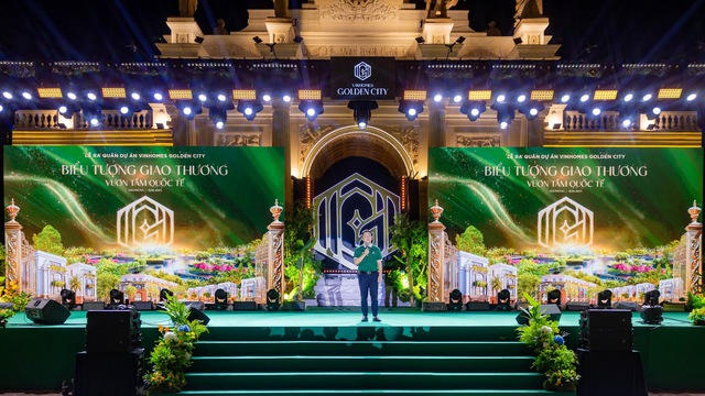 Mayhomes bùng nổ tại lễ Kick-off Vinhomes Golden City - Ảnh 1