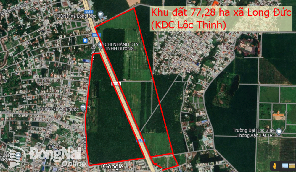 Khu đất 77ha gần sân bay lớn nhất cả nước và cao tốc ở Long Thành (Đồng Nai) có diễn biến mới - Ảnh 1