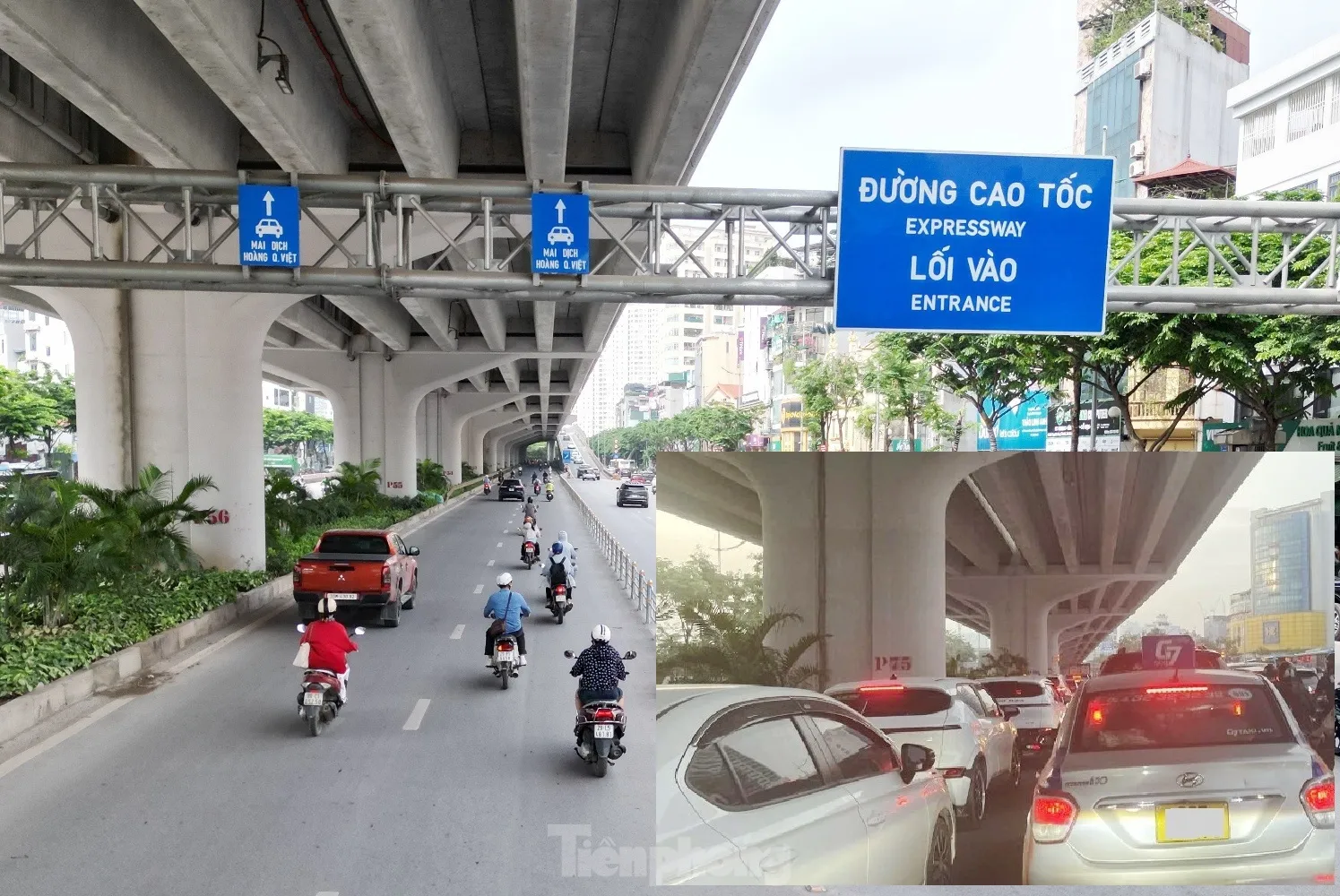 Hà Nội: Điều chỉnh cho ô tô được đi tất cả các làn đường Phạm Văn Đồng - Ảnh 2