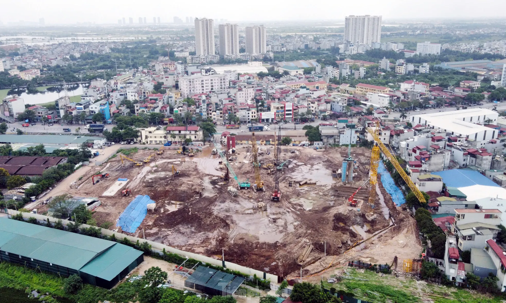 Loạt dự án chung cư Hà Nội tái khởi động sau nhiều năm 'ôm đất' bỏ hoang - Ảnh 8