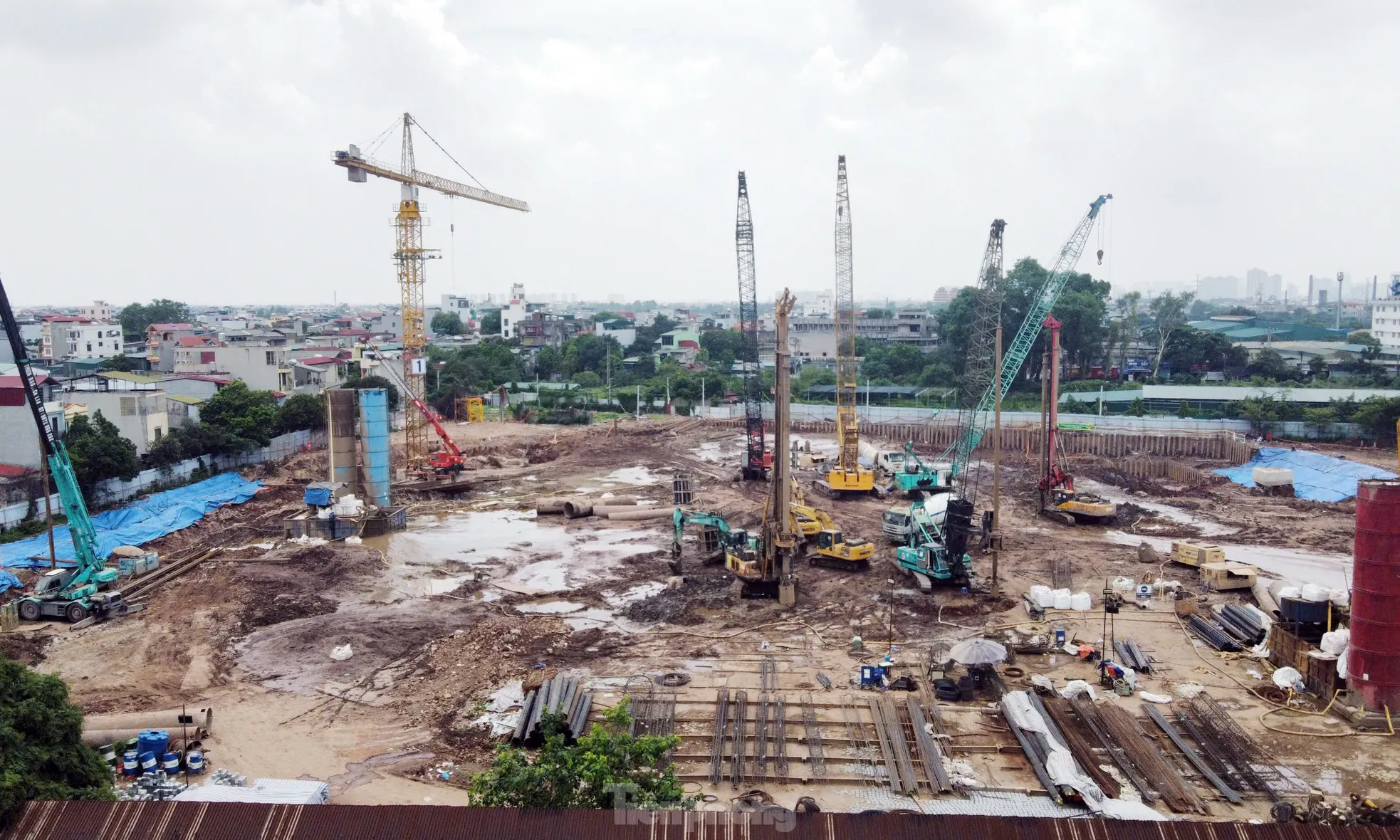 Loạt dự án chung cư Hà Nội tái khởi động sau nhiều năm 'ôm đất' bỏ hoang - Ảnh 10