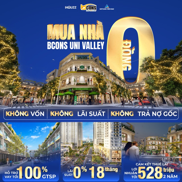 Dễ dàng sở hữu nhà phố Bcons Uni Valley với chính sách bán hàng đột phá - Ảnh 1