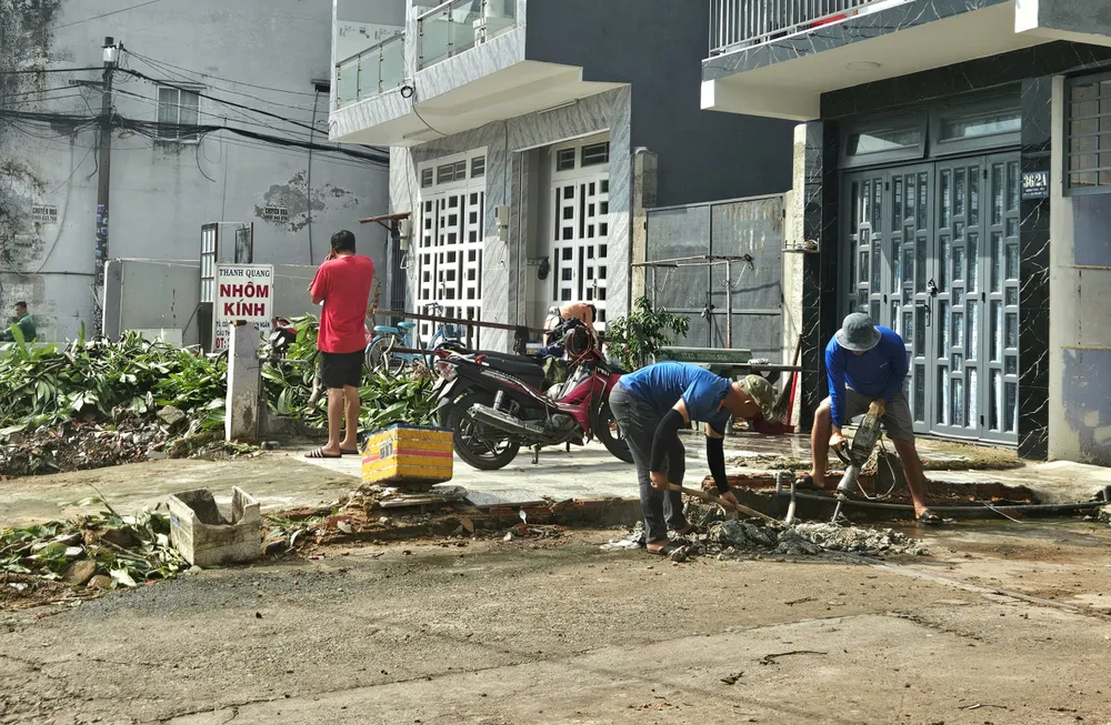 Quận 12 khởi công dự án nâng cấp đường dân sinh hơn 1.300 tỷ đồng - Ảnh 3