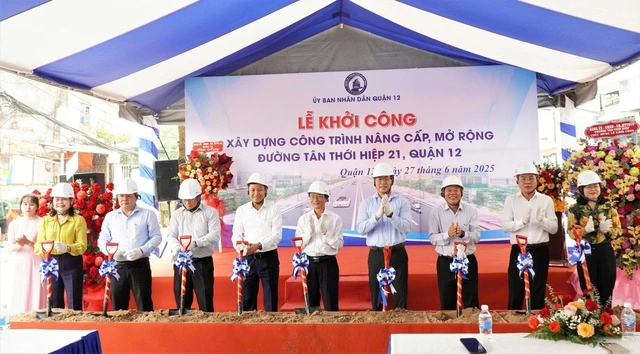 Hơn 1.300 tỉ đồng nâng cấp, mở rộng đường Tân Thới Hiệp 21 - Ảnh 1