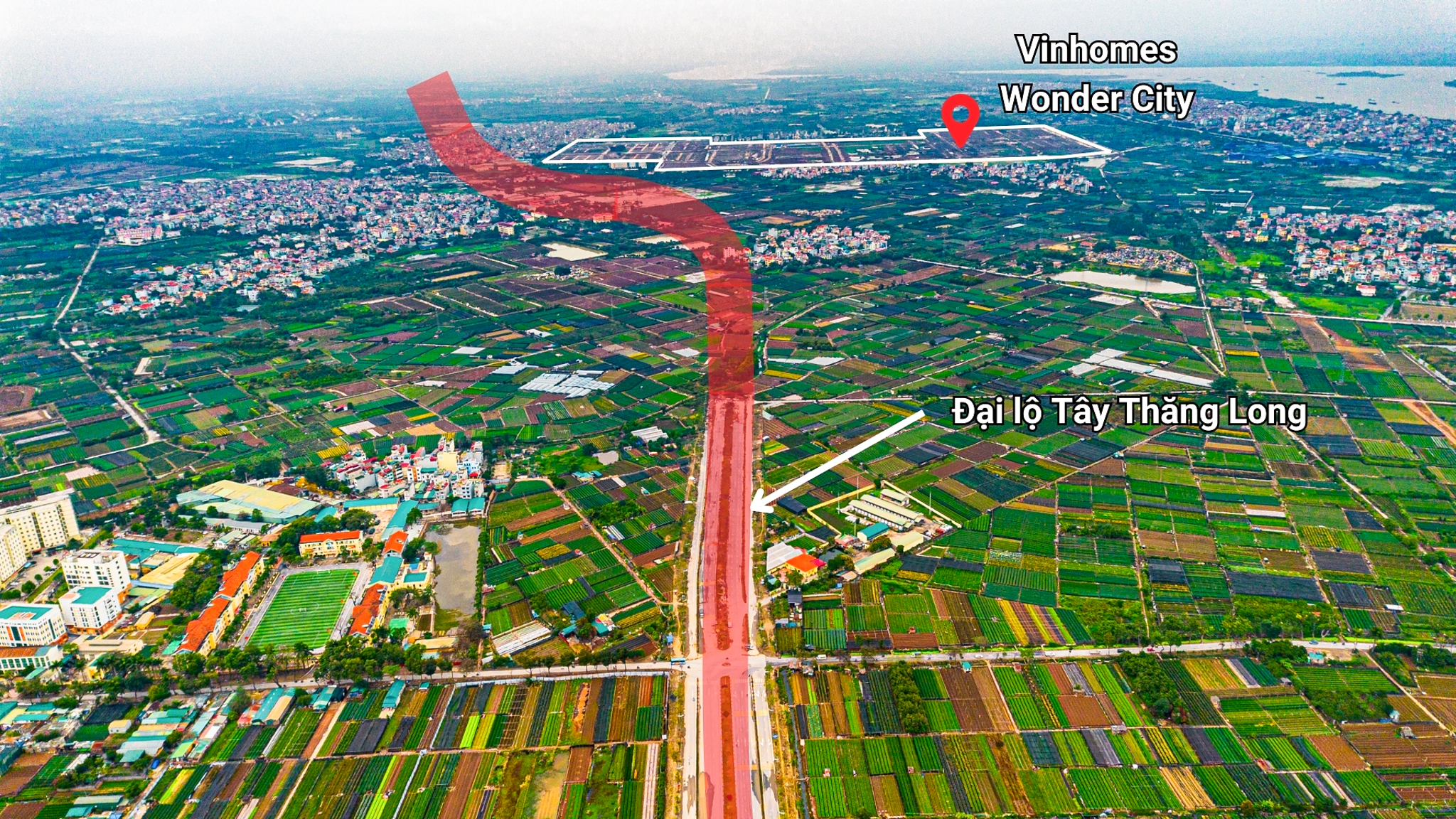 Đại lộ 10 làn xe được mong chờ bậc nhất Hà Nội có chuyển biến quan trọng, siêu dự án của Tỷ phú Phạm Nhật Vượng hưởng lợi - Ảnh 2