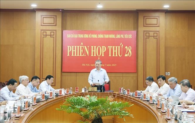 Tổng Bí thư Tô Lâm: Tăng cường kiểm tra việc quản lý, sử dụng trụ sở, tài sản công sau sắp xếp - Ảnh 1
