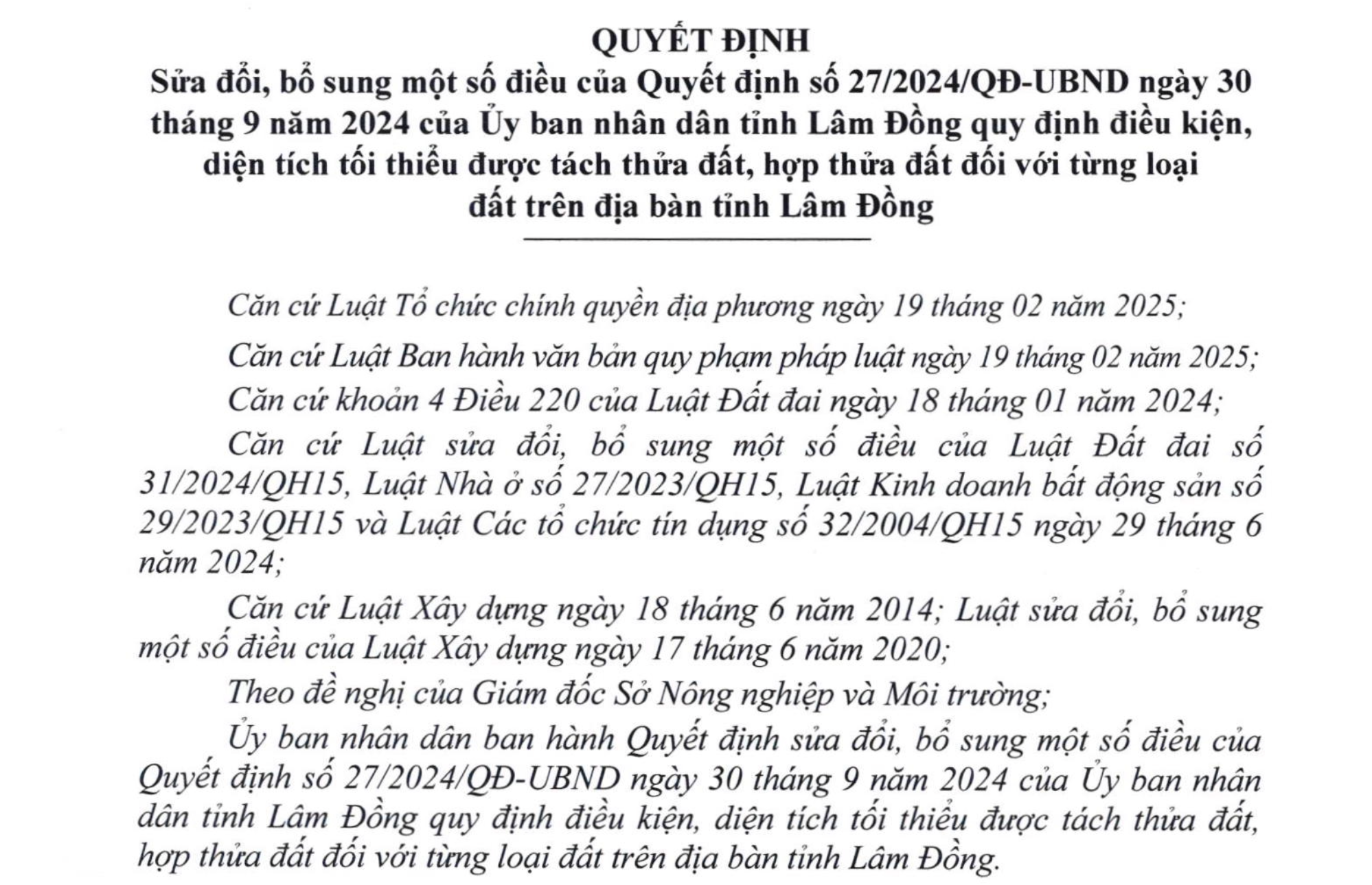 Người dân Lâm Đồng vui mừng với Quyết định này - Ảnh 1