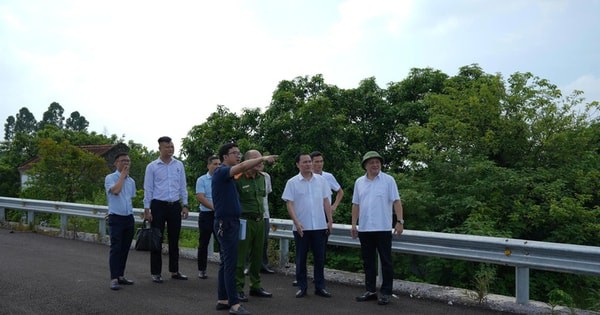 Xã Thanh Oai kiểm tra tiến độ giải phóng mặt bằng các dự án đầu tư công