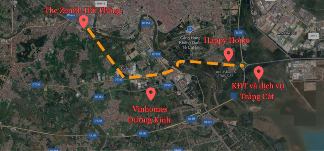 Chỉ sau hơn 3 tháng khởi công, Hải Phòng "rót" thêm hơn 1.100 tỷ đồng cho tuyến đường vành đai 2, loạt dự án BĐS xung quanh hưởng lợi - Ảnh 2