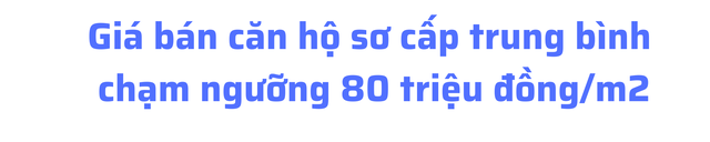 Giá bán chung cư sơ cấp trung bình tại Hà Nội liên tục lập đỉnh, chạm mốc 80 triệu đồng/m2: Vì sao giá vẫn chưa chịu hạ? - Ảnh 2