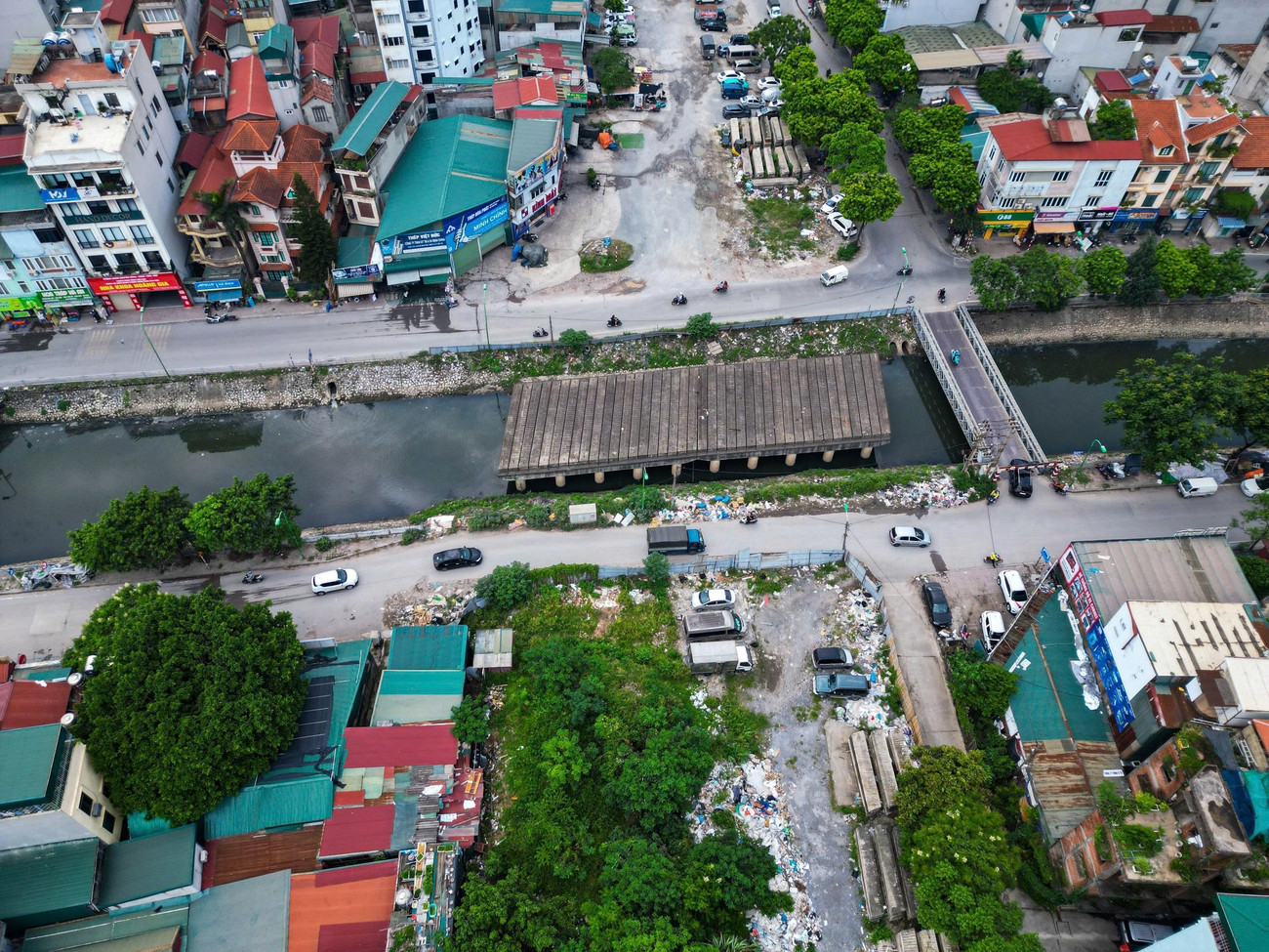 Cây cầu trên tuyến đường nghìn tỷ ở Hà Nội tái thi công sau nhiều năm bỏ hoang - Ảnh 8