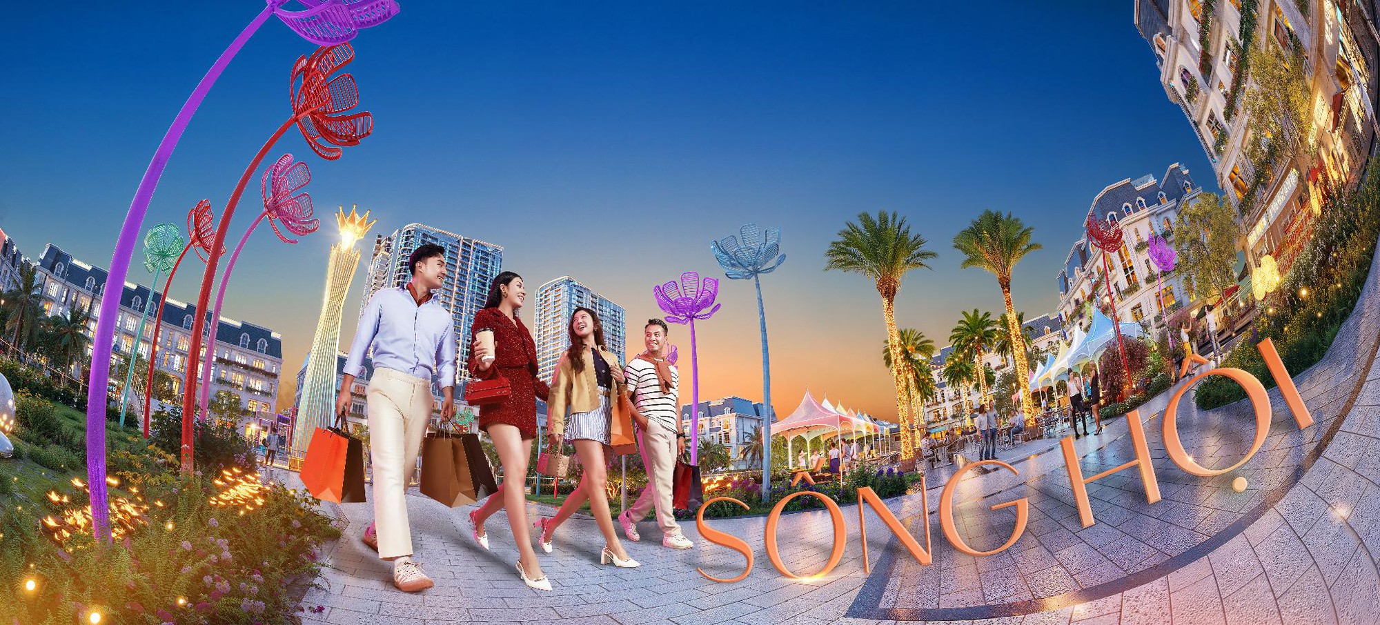 Hoang Huy New City cách trung tâm hành chính mới của Hải Phòng mới hoạt động 300m - Ảnh 1