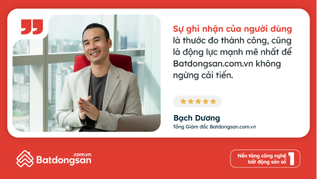 Tổng Giám đốc Batdongsan.com.vn: Sự ghi nhận của người dùng là thước đo thành công - Ảnh 1